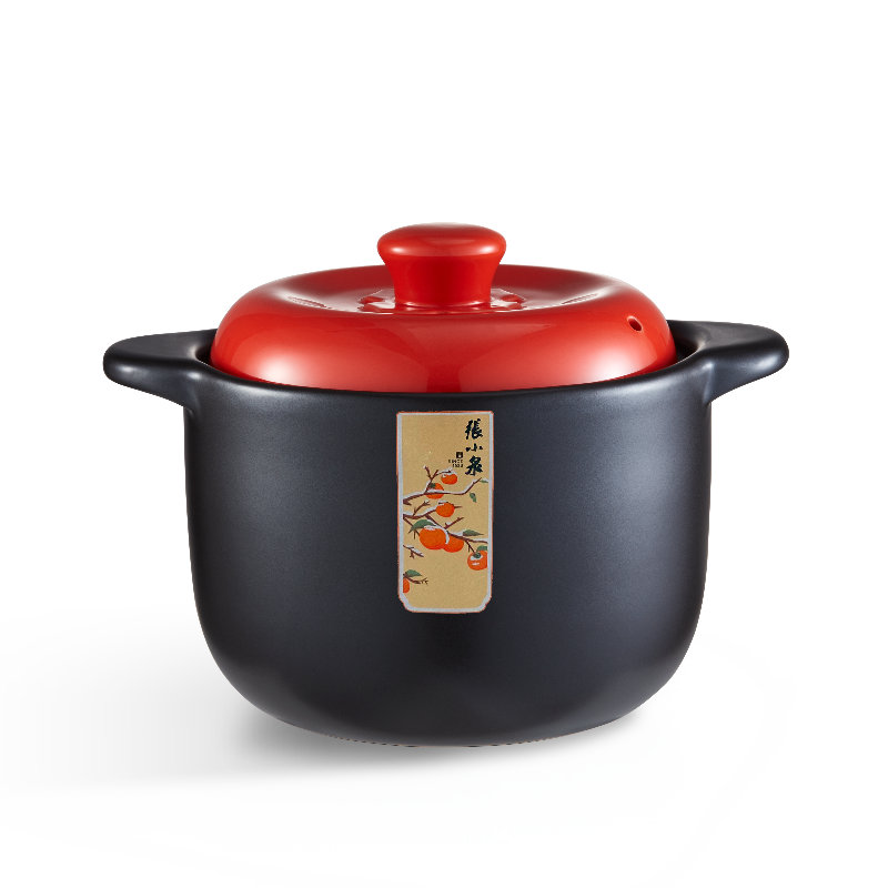 张小泉 橙心如意煲 C33070100 4升 黑色（单位：只）